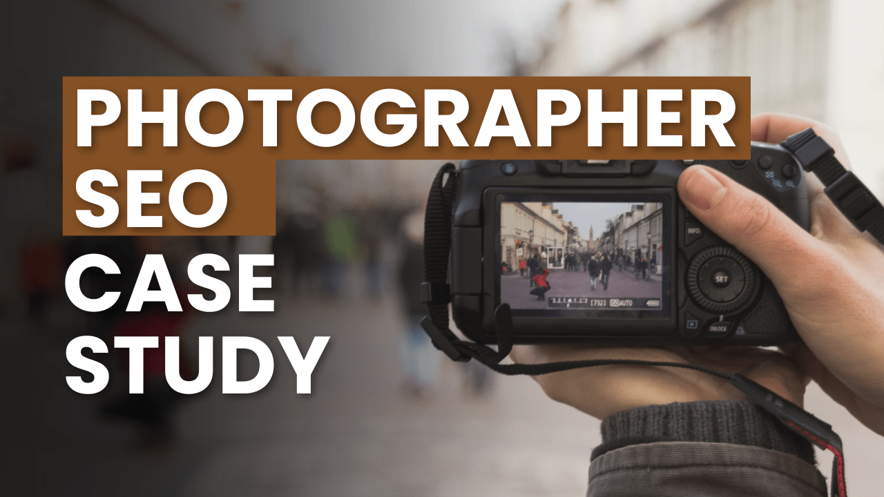 Photographer SEO Case Study, unveiling the success achieved through strategic optimization.